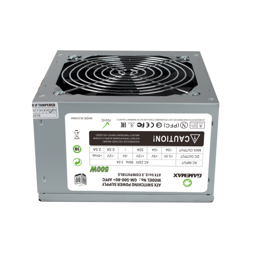 Блок живлення GAMEMAX GM-500 80+ APFC в Ноутбукер.ua