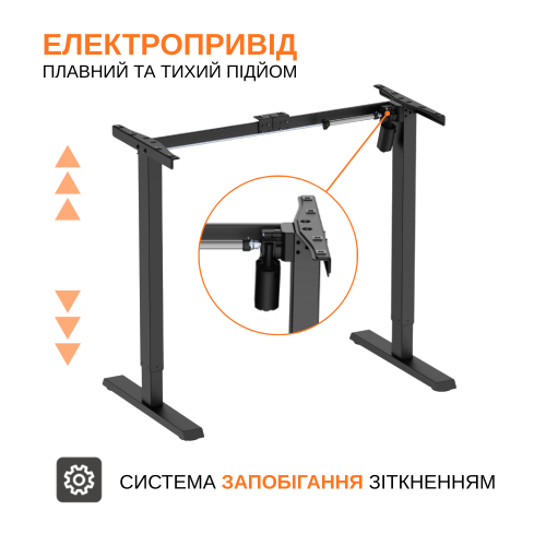 Стіл ITECH MT12BB в Ноутбукер.ua фото 8