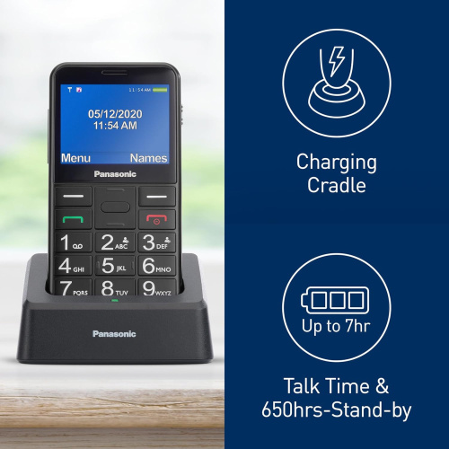 Мобільний телефон PANASONIC KX-TU155EXBN в Notebooker.ua фото 8