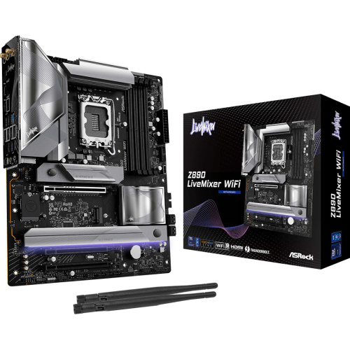 Материнська плата ASROCK Z890 LIVEMIXER WIFI в Ноутбукер.ua фото 2