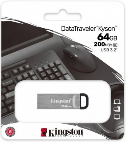 USB флеш накопичувач KINGSTON DTKN/64GB в Notebooker.ua фото 4
