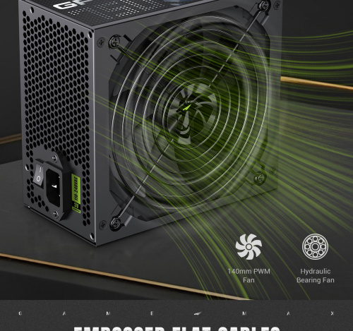 Блок живлення GAMEMAX GP 750B в Ноутбукер.ua фото 16
