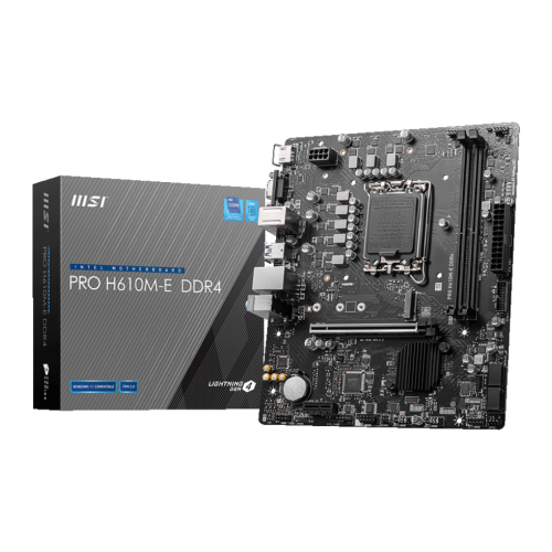 Материнська плата MSI PRO H610M-E DDR4 в Ноутбукер.ua фото 3