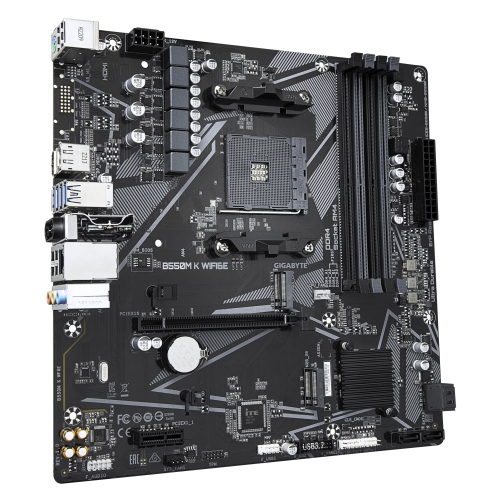Материнська плата GIGABYTE B550M K WIFI6E в Ноутбукер.ua фото 3
