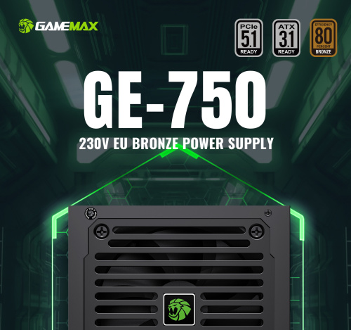 Блок живлення GAMEMAX GE-750 в Notebooker.ua фото 9