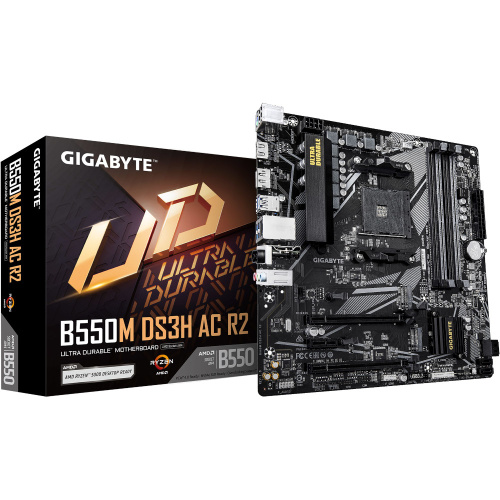 Материнська плата GIGABYTE B550M DS3H AC R2 в Notebooker.ua фото 2