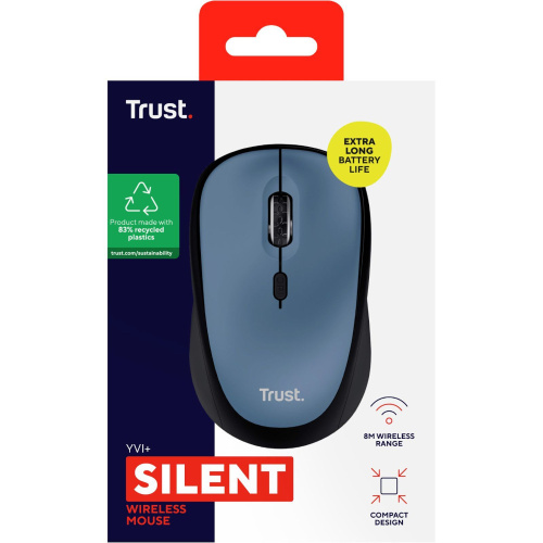 Мишка TRUST Yvi+ Mouse dark blue (25514) в Notebooker.ua фото 6