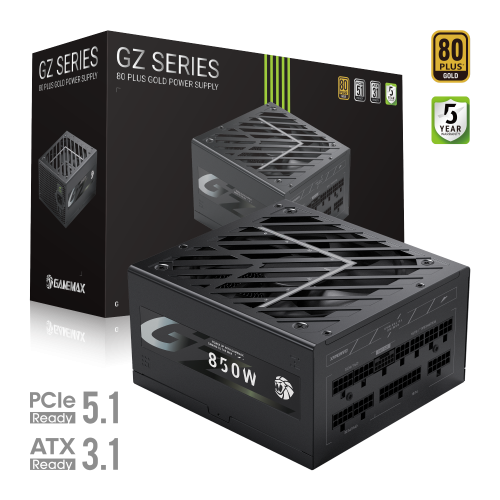 Блок живлення GAMEMAX GZ 850G BK в Notebooker.ua фото 2 Блок живлення GAMEMAX GZ 850G BK в Notebooker.ua фото 2