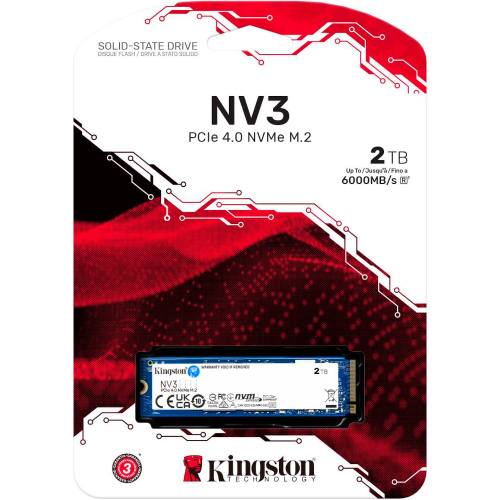 Накопичувач SSD KINGSTON SNV3S/2000G в Ноутбукер.ua фото 3