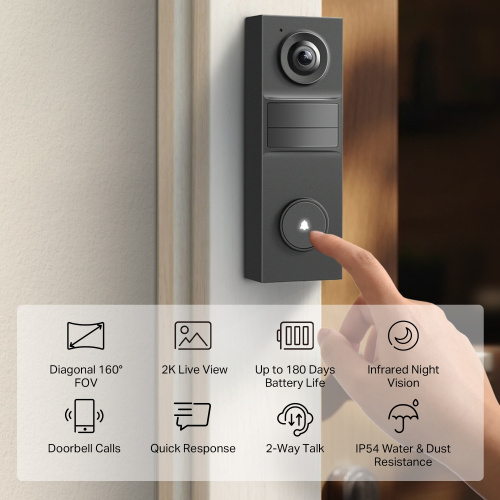 Домофон TP-LINK Tapo D205 в Ноутбукер.ua фото 3