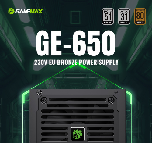 Блок живлення GAMEMAX GE-650 в Notebooker.ua фото 9