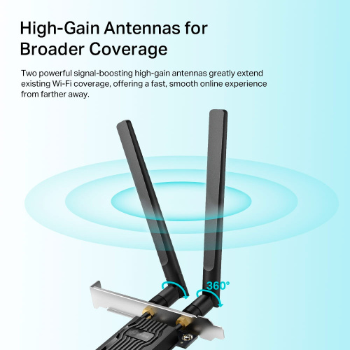 Мережевий адаптер TP-LINK Archer TX20E в Ноутбукер.ua фото 4