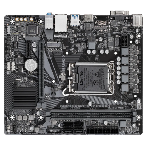 Материнська плата GIGABYTE H610M H V3 DDR4 в Notebooker.ua фото 3