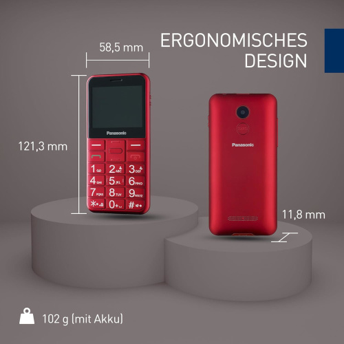 Мобільний телефон PANASONIC KX-TU155EXRN в Notebooker.ua фото 5 Мобільний телефон PANASONIC KX-TU155EXRN в Notebooker.ua фото 5