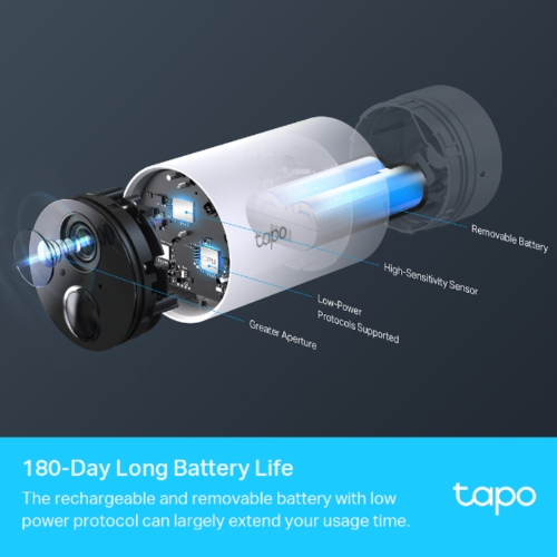 Хмарні Wi-Fi камери TP-LINK Tapo C400S2 в Notebooker.ua фото 7