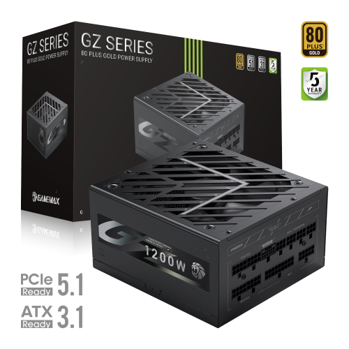 Блок живлення GAMEMAX GZ 1200G BK в Ноутбукер.ua фото 2