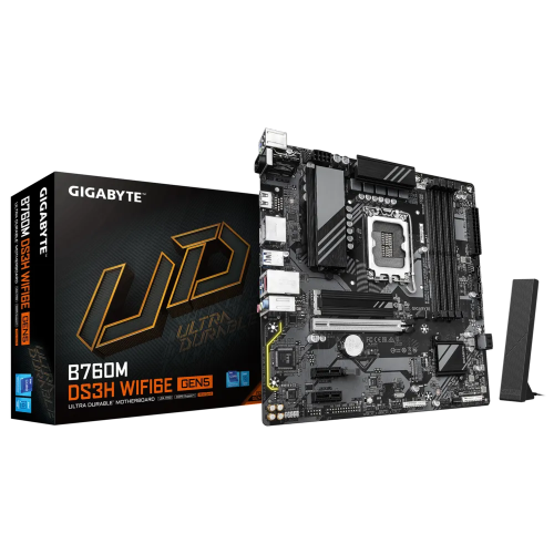Материнська плата GIGABYTE B760M DS3H WIFI6E GEN5 в Notebooker.ua фото 2 Материнська плата GIGABYTE B760M DS3H WIFI6E GEN5 в Notebooker.ua фото 2