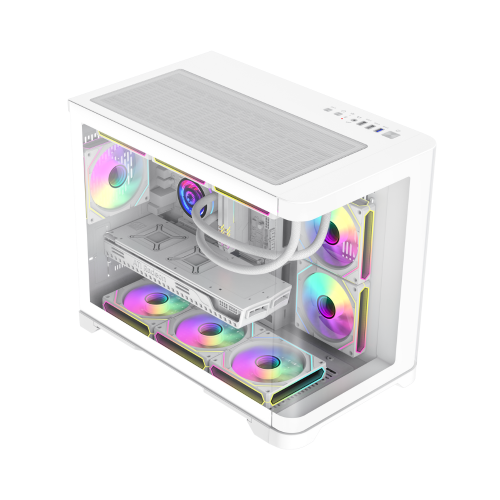 Корпус GAMEMAX HYPE-M White в Notebooker.ua фото 3