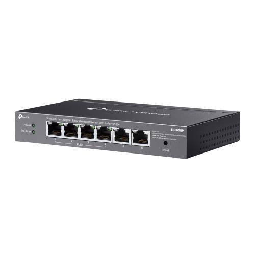 Комутатор мережевий TP-LINK ES206GP в Ноутбукер.ua фото 3