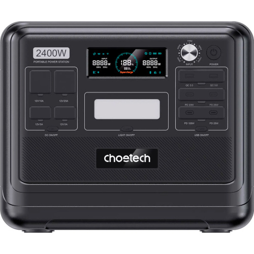 Портативна зарядна станція CHOETECH 2400W PS (BS008) в Ноутбукер.ua