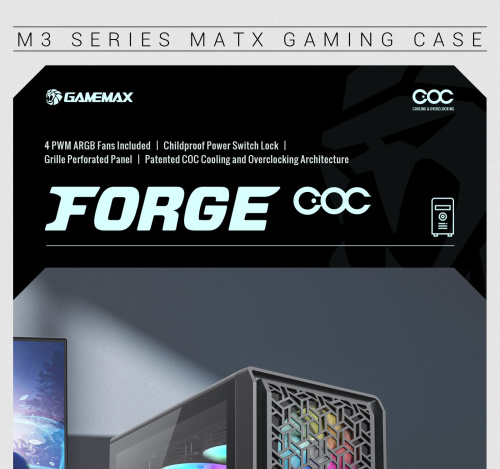 Корпус GAMEMAX Forge COC в Ноутбукер.ua фото 14