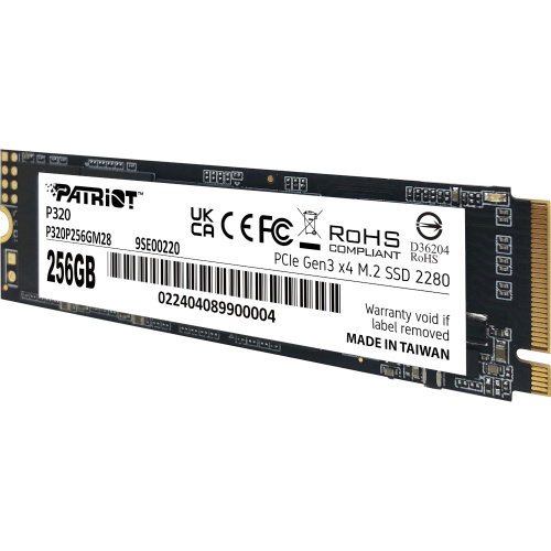 Накопичувач SSD PATRIOT P320P256GM28 в Ноутбукер.ua фото 3