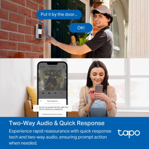 Відеодзвоник  TP-LINK Tapo D210 в Notebooker.ua фото 7