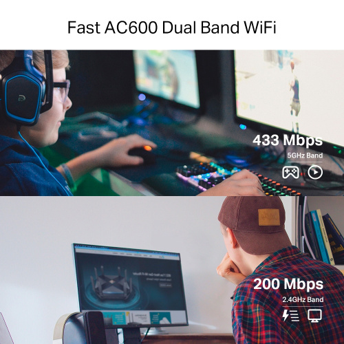 Мережевий адаптер TP-LINK Archer T2E в Ноутбукер.ua фото 3