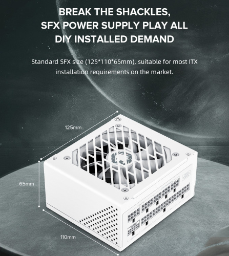 Блок живлення GAMEMAX GS-850G White  в Notebooker.ua фото 33