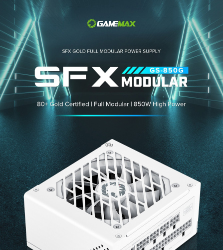 Блок живлення GAMEMAX GS-850G White  в Notebooker.ua фото 14