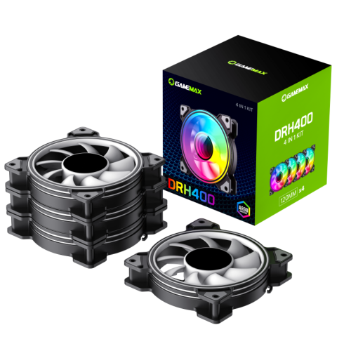 Кулер для корпуса GAMEMAX DRH400 в Notebooker.ua фото 7