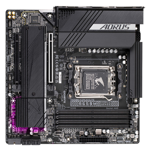 Материнська плата GIGABYTE B650M AORUS ELITE в Ноутбукер.ua фото 3