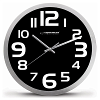 Настінний годинник ESPERANZA EHC013K CLOCK ZURICH BLACK в Ноутбукер.ua