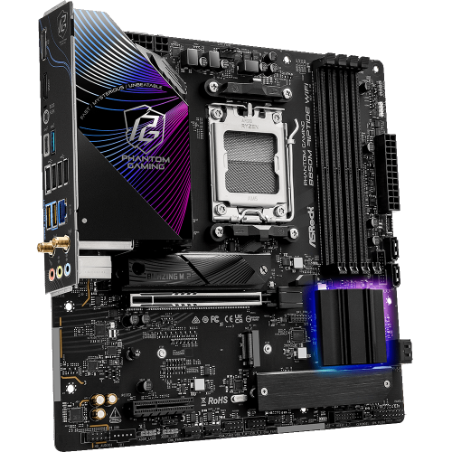Материнська плата ASROCK B850M RIPTIDE WIFI в Notebooker.ua фото 3 Материнська плата ASROCK B850M RIPTIDE WIFI в Notebooker.ua фото 3
