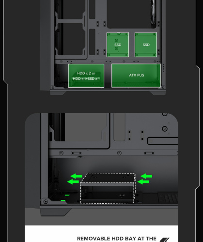 Корпус GAMEMAX Defender MB в Ноутбукер.ua фото 22