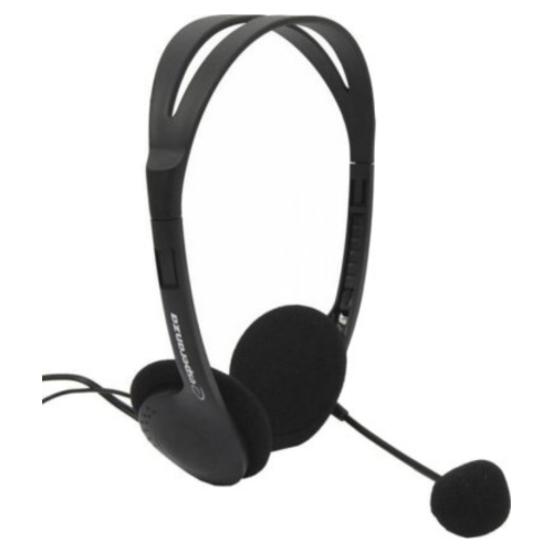 Стереогарнітура ESPERANZA Headset EH102 Black в Ноутбукер.ua