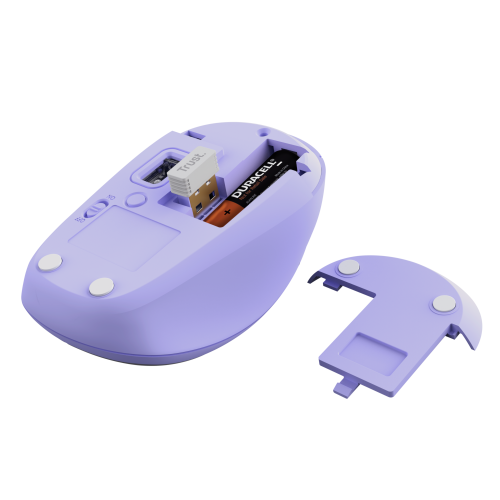 Мишка TRUST Yvi+Compact Multi-Purple (25583) в Notebooker.ua фото 3