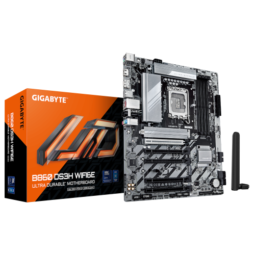 Материнська плата GIGABYTE B860 DS3H WIFI6E в Notebooker.ua фото 2