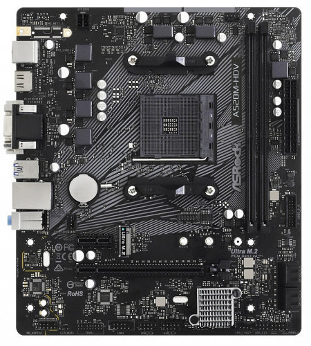 Материнська плата ASROCK A520M-HDV в Ноутбукер.ua