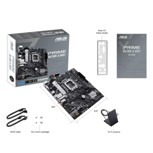 Материнська плата ASUS PRIME H610M-A WIFI в Notebooker.ua фото 6 Материнська плата ASUS PRIME H610M-A WIFI в Notebooker.ua фото 6