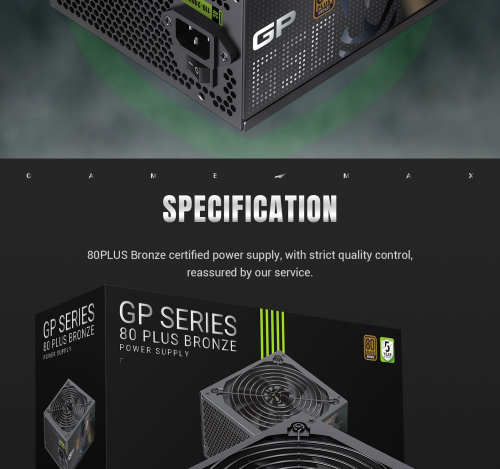 Блок живлення GAMEMAX GP 650B в Notebooker.ua фото 20 Блок живлення GAMEMAX GP 650B в Notebooker.ua фото 20