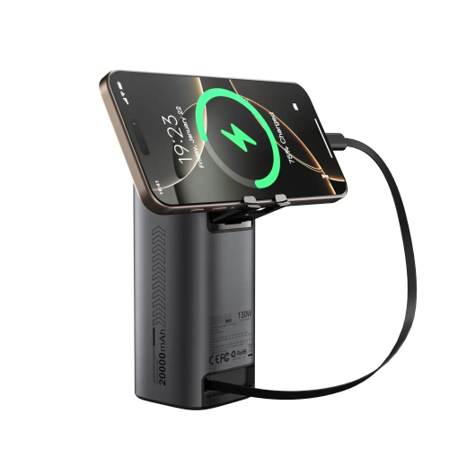 Універсальна мобільна батарея CHOETECH TFT 20000mAh PD130W (B815C) в Ноутбукер.ua фото 3