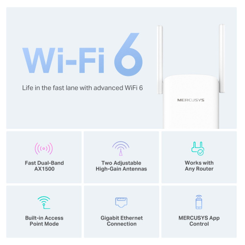 Ретранслятор Wi-Fi MERCUSYS ME60X в Ноутбукер.ua фото 5