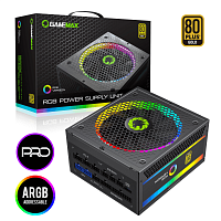 Блок живлення GAMEMAX RGB 750 PRO (ATX3.1 PCIe5.1) в Ноутбукер.ua