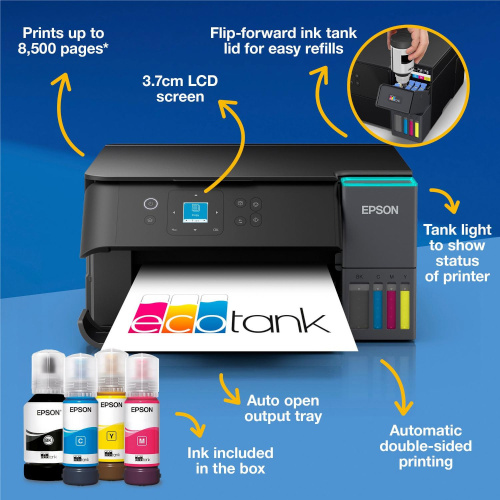 Багатофункціональний пристрій EPSON L4360 (C11CL41411) в Ноутбукер.ua фото 9