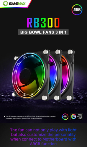 Кулер для корпуса GAMEMAX RB 300 в Notebooker.ua фото 11 Кулер для корпуса GAMEMAX RB 300 в Notebooker.ua фото 11