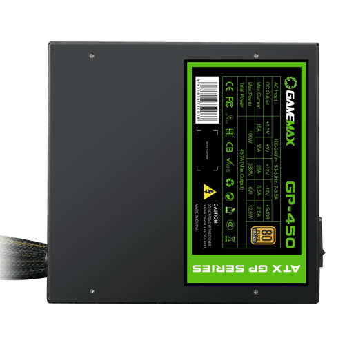 Блок живлення GAMEMAX GP-450 в Ноутбукер.ua фото 12