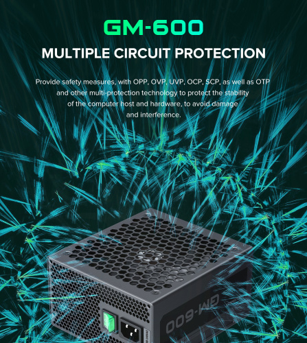 Блок живлення GAMEMAX GM-600 Modular в Notebooker.ua фото 32 Блок живлення GAMEMAX GM-600 Modular в Notebooker.ua фото 32