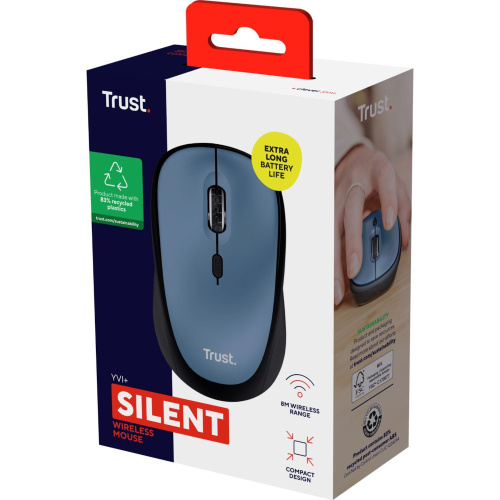 Мишка TRUST Yvi+ Mouse dark blue (25514) в Notebooker.ua фото 5